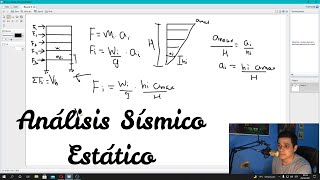 ANALISIS ESTATICO O ANALISIS SISMICO ESTÁTICO [upl. by Ahsemik618]