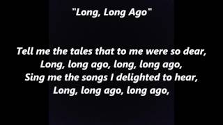 LONG LONG AGO Lyrics Words sing along Sing me songs Tell me tales Suzuki Don’t sit under apple tree [upl. by Zandt]