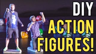 DIY Action Figures with 3D printing [upl. by Whitten]