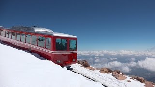 Pikes Peak Cog Railway  Summer Highlights amp Steam Engine [upl. by Nylazor]