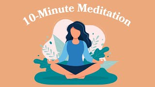 10Minute Meditation For Stress [upl. by Malita116]