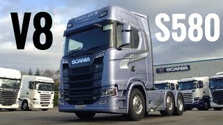 2017 New SCANIA S580 V8 Truck  Full Tour amp Test Drive  Stavros969 4K [upl. by Dowlen]