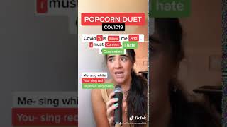 POPCORN DUET Sing With Me Challenge shorts [upl. by Nolitta351]