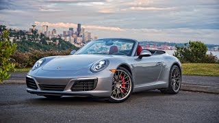 2017 Porsche 911 Carrera S Cabriolet Review [upl. by Ecnatsnok]