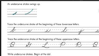 Basic Beginning Cursive [upl. by Triplett]