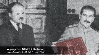 Współpraca NKWD i Gestapo [upl. by Eillat724]