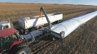 Loftness 10Foot System Grain Bag Unloader [upl. by Klinges]