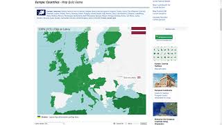 Europe Countries Seterra [upl. by Witty]