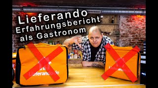 Erfahrungen mit Lieferando aus Sicht des Restaurants  Part 1 [upl. by Yerg]