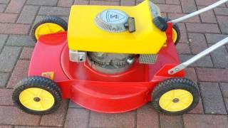 Wolf Sachs Wankel TW 47 Rasenmäher  Lawn Mower with KM3 [upl. by Ardussi773]