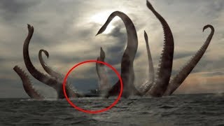 Real KRAKEN Caught On CAMERA amp Spotted In Real Life [upl. by Nnylsaj]